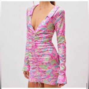 For Love & Lemons Julien Mini Dress